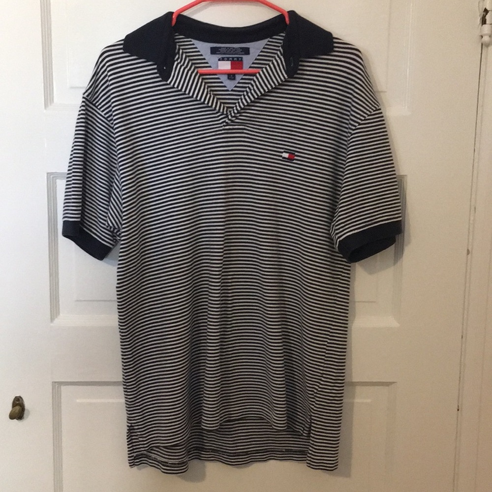 Tommy Hilfiger striped Polo size Small